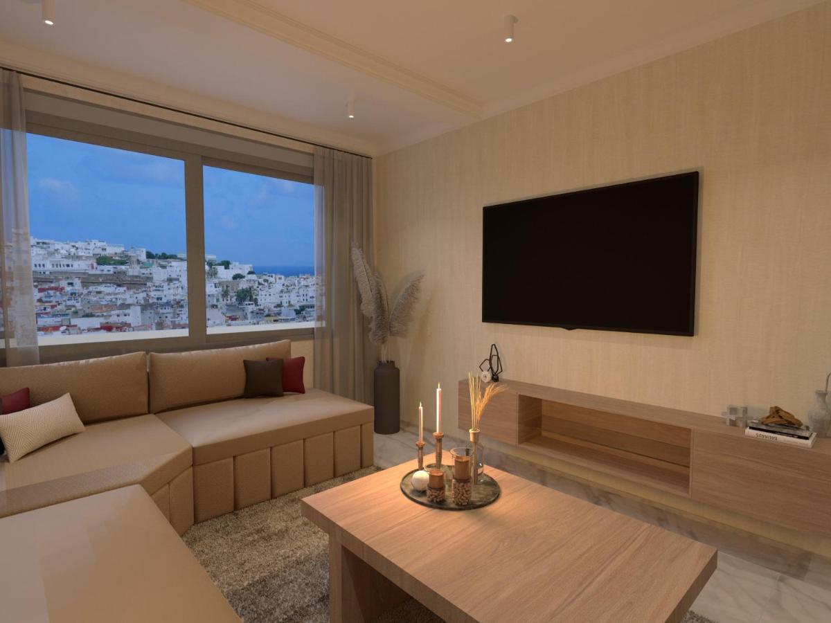 Appartement De Luxe, Vue Kasbah De Tanger Et Mer Zewnętrze zdjęcie