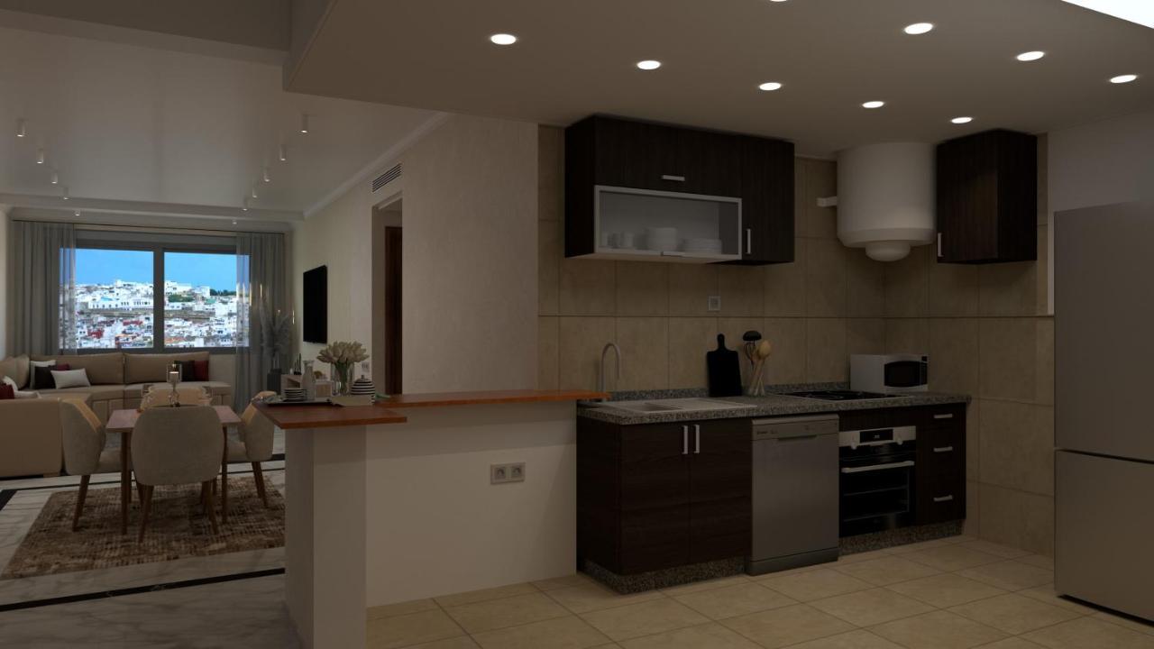 Appartement De Luxe, Vue Kasbah De Tanger Et Mer Zewnętrze zdjęcie
